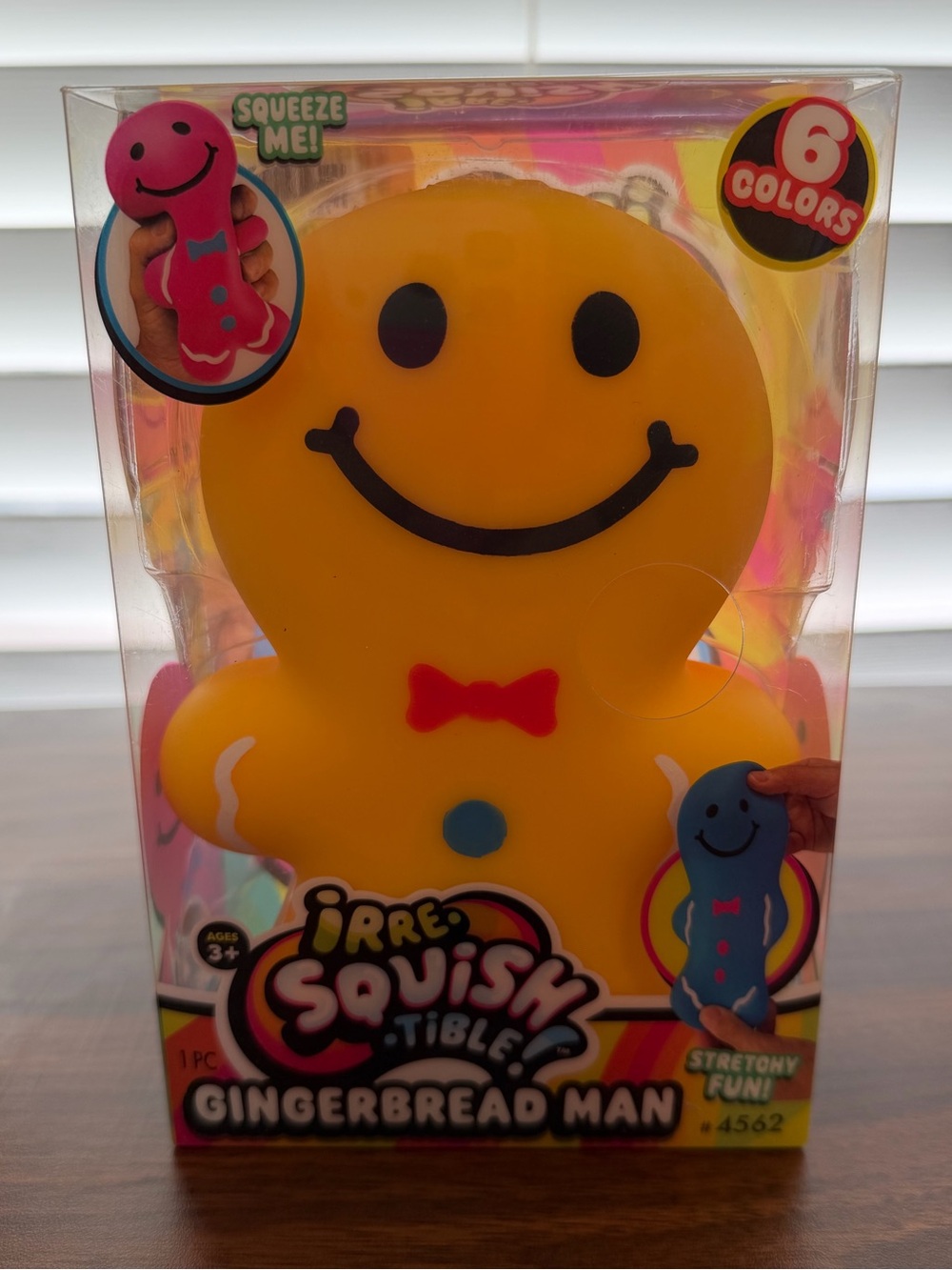 Gingerbread Man Kids Toy - Yellow